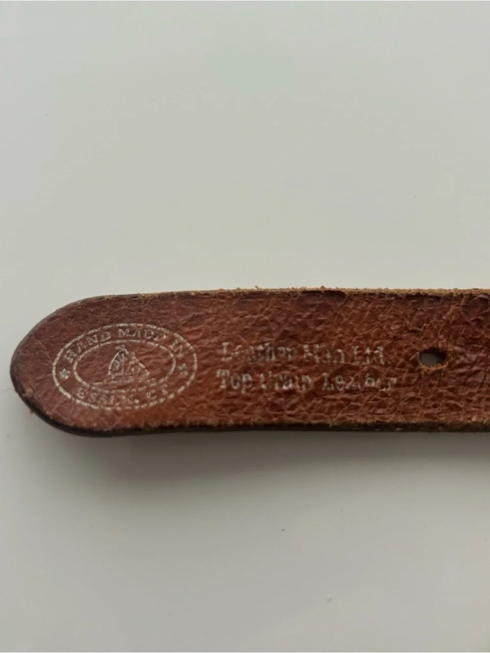 Pine Valley Golf Club Essex Embroidered Ribbon Belt Mens 44
